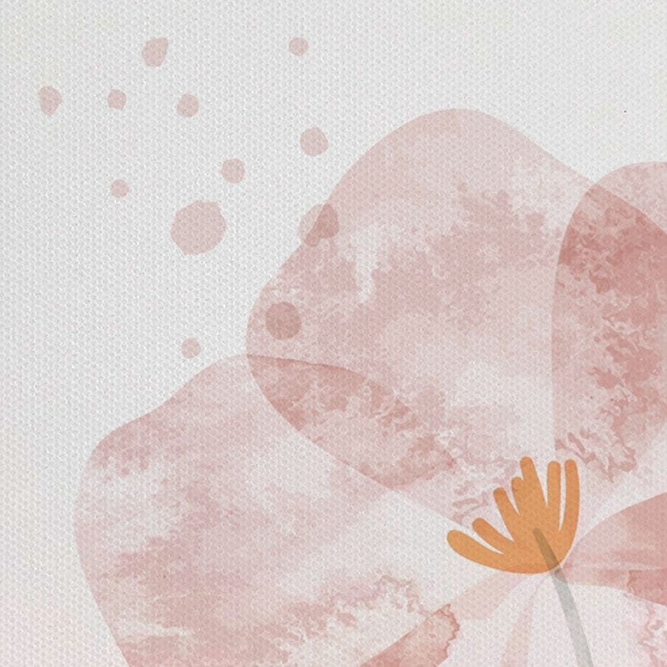 Simple Flowers Trio Canvas Print wall art product TWINS DESIGN STUDIO / Shutterstock