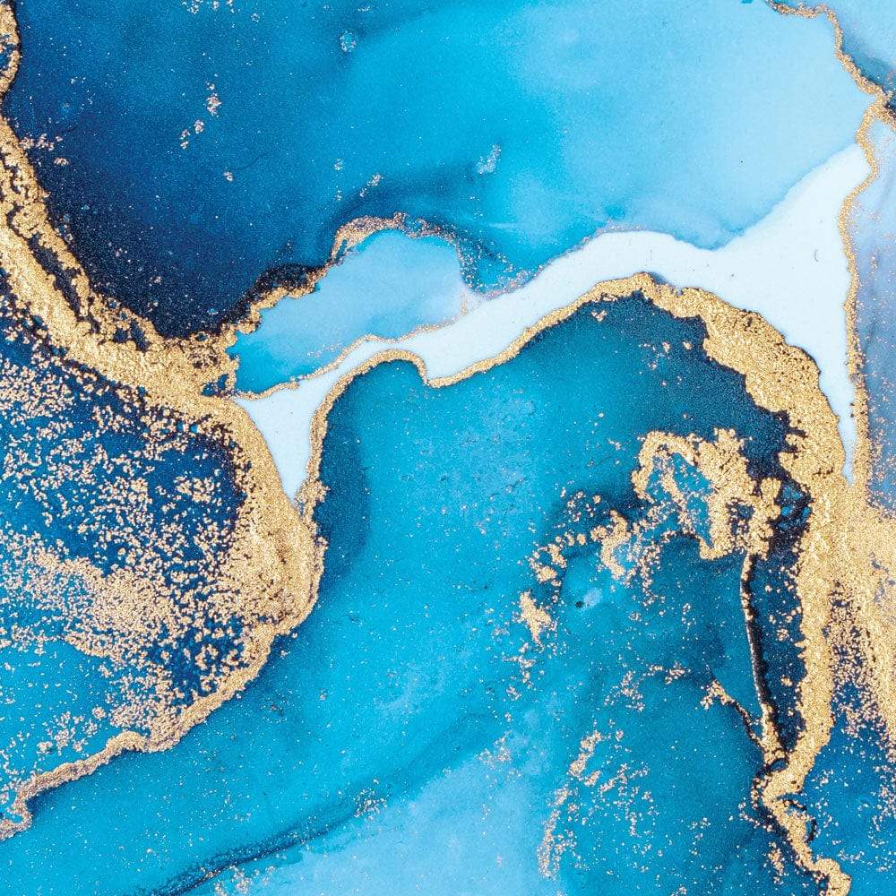 Sky Blue Marble Framed Art Print wall art product Blue Planet Studio / Shutterstock