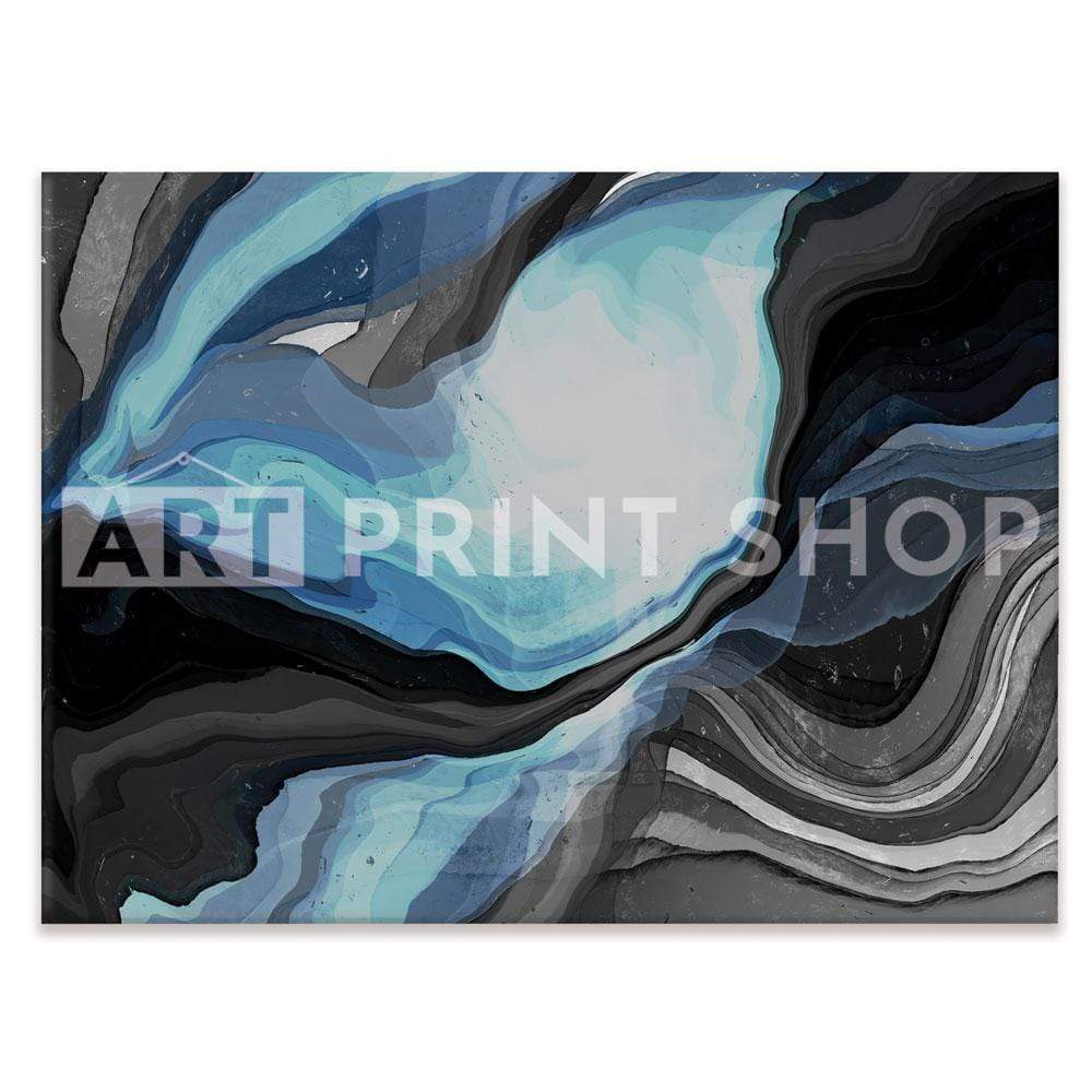 Slate Grey And Blue Canvas Print wall art product S Rivas / Independent