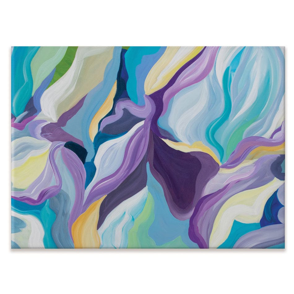 Smooth Purple Canvas Print wall art product Olga Tkachyk