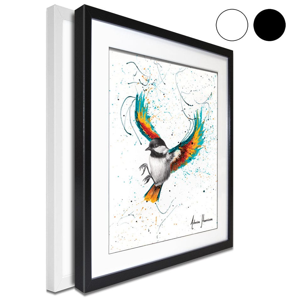 Solo Sounds Bird Framed Art Print wall art product Ashvin Harrison