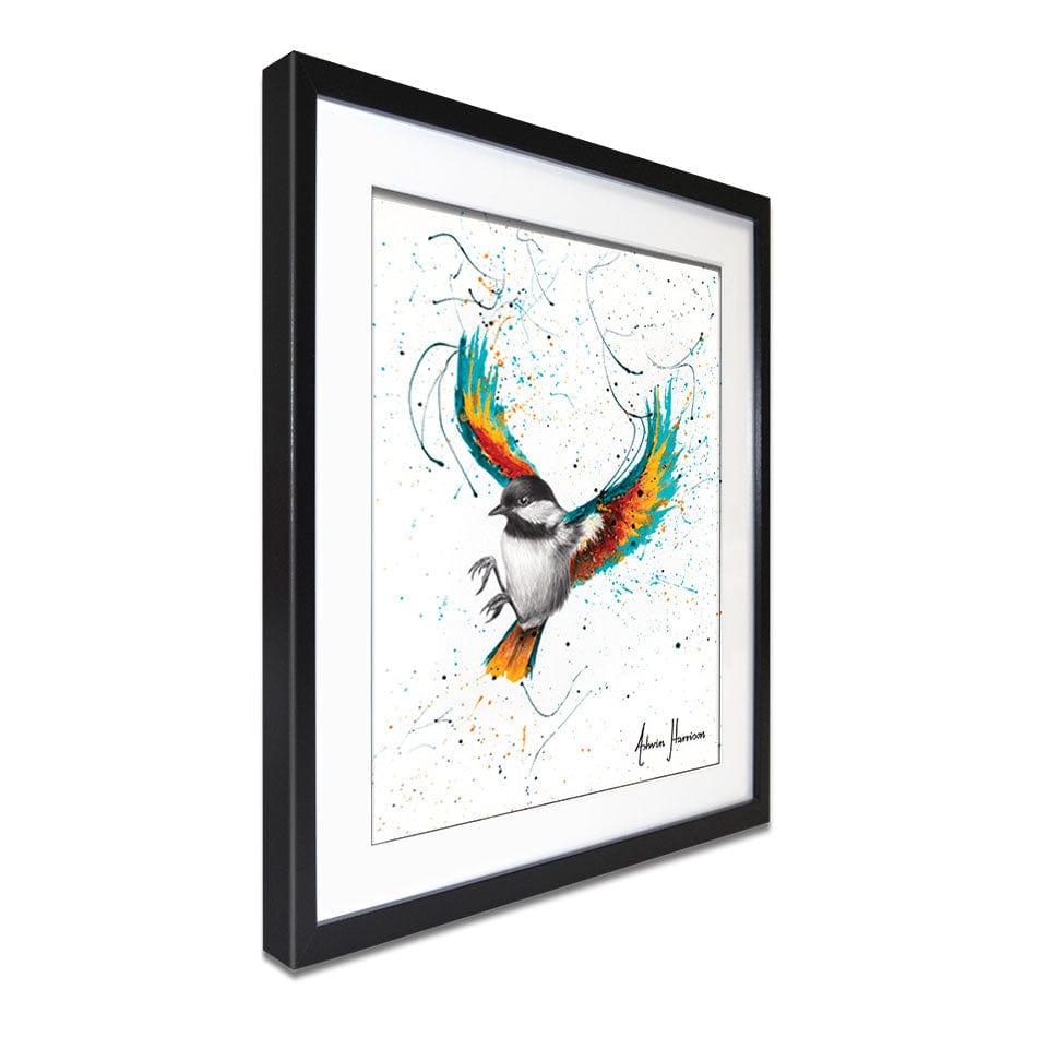 Solo Sounds Bird Framed Art Print wall art product Ashvin Harrison
