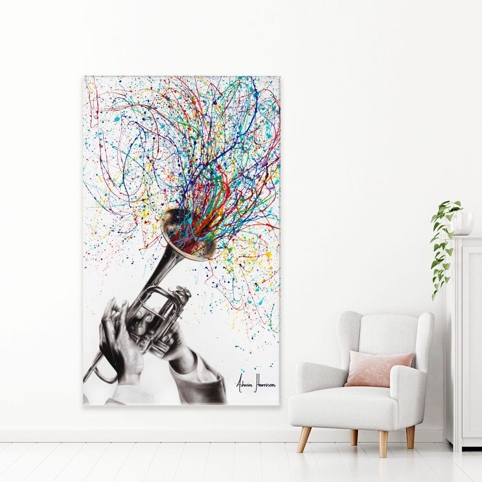 Soul Of Sound Canvas Print wall art product Ashvin Harrison