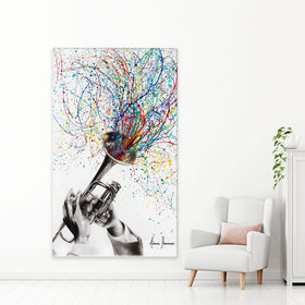 Soul Of Sound Canvas Print wall art product Ashvin Harrison