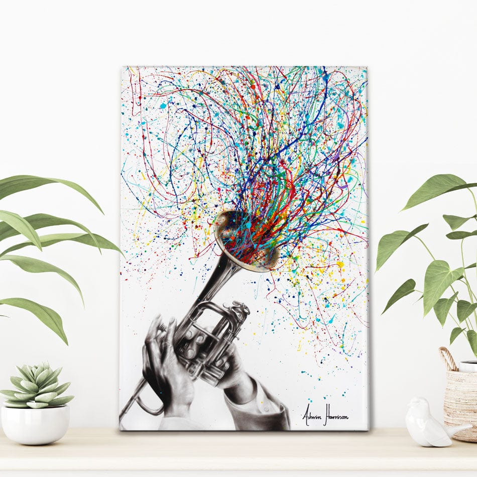 Soul Of Sound Canvas Print wall art product Ashvin Harrison
