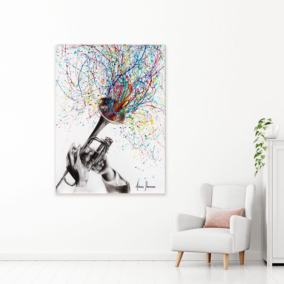 Soul Of Sound Canvas Print wall art product Ashvin Harrison