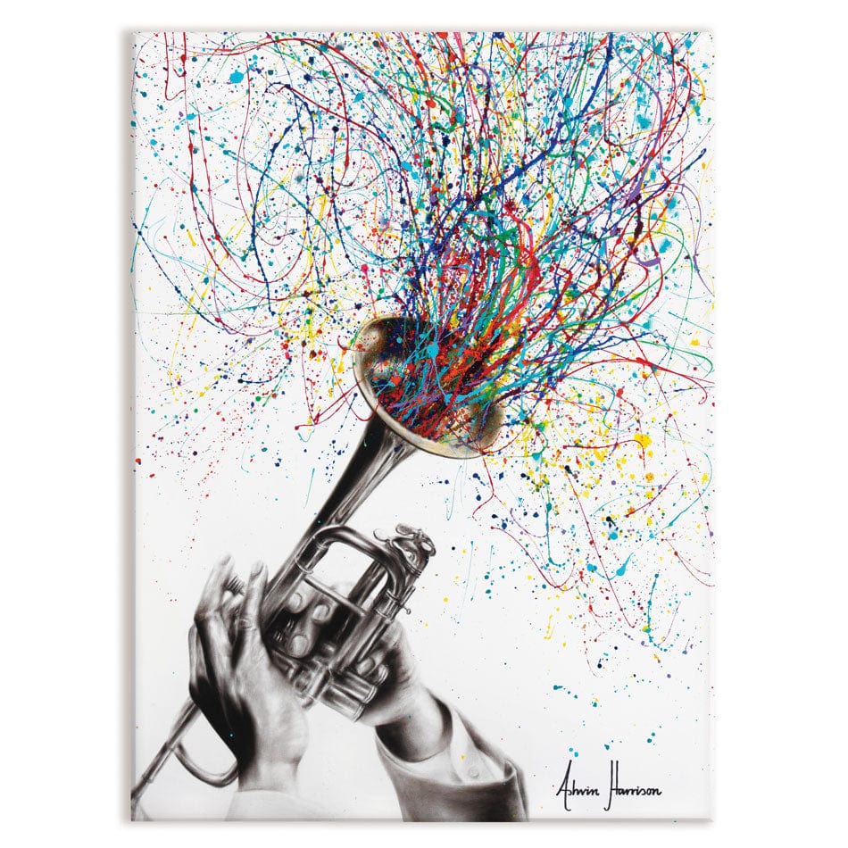 Soul Of Sound Canvas Print wall art product Ashvin Harrison