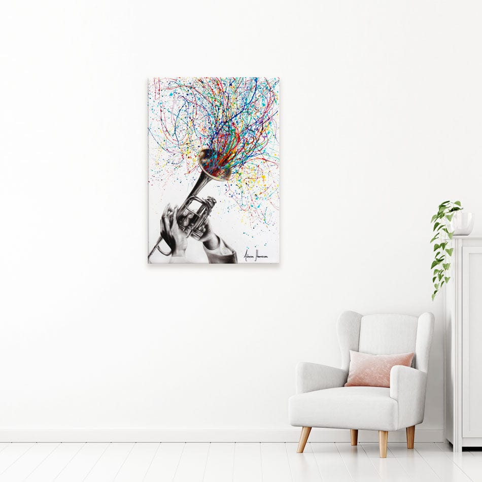 Soul Of Sound Canvas Print wall art product Ashvin Harrison