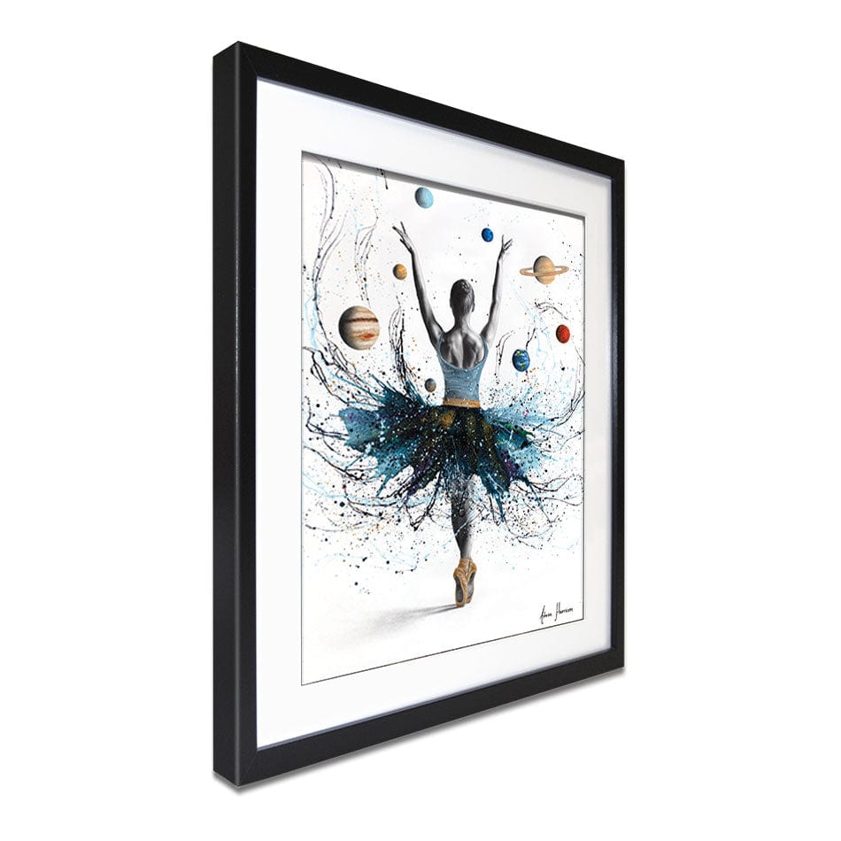 Space Dance Framed Art Print wall art product Ashvin Harrison