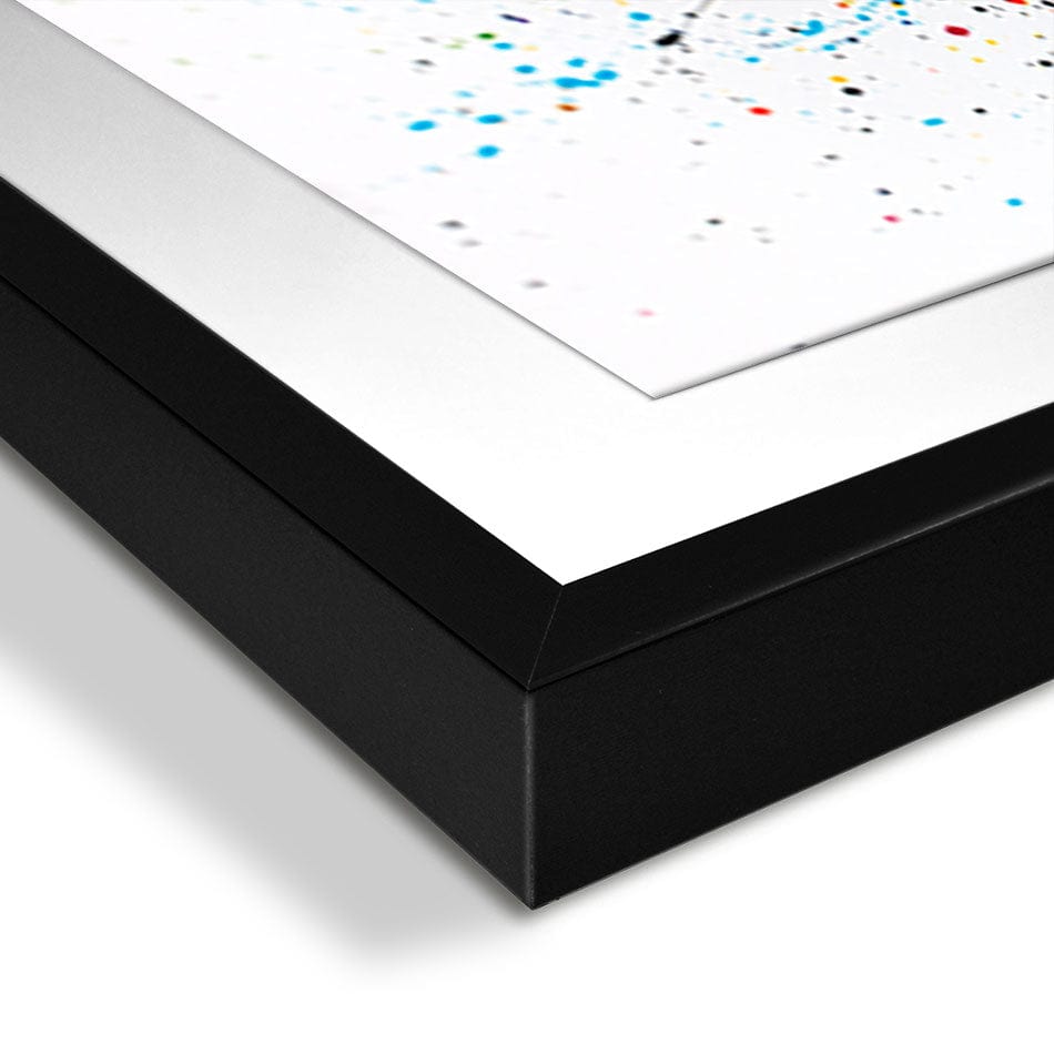 Sparkling City Butterfly Framed Art Print wall art product Ashvin Harrison