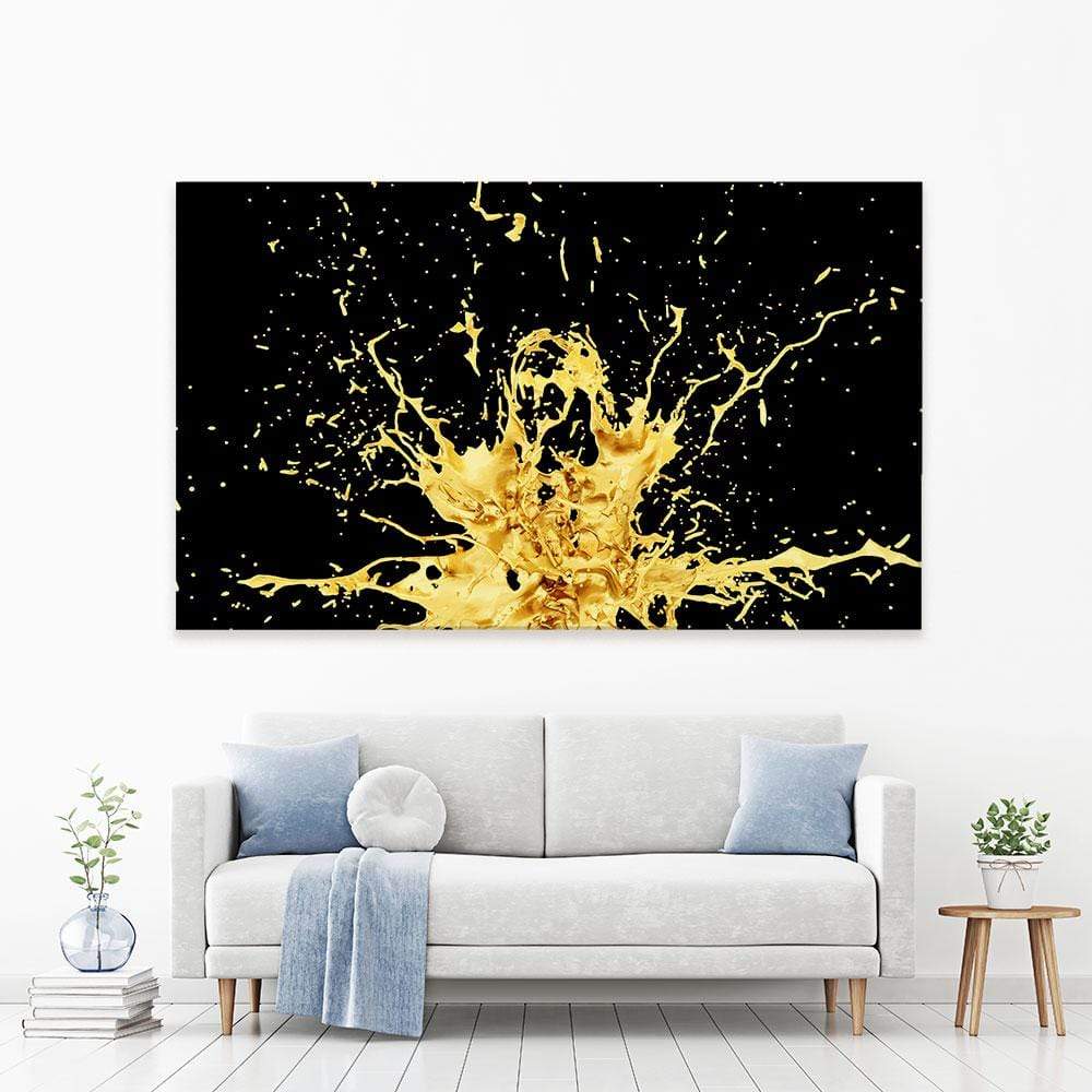 Splashes Canvas Print wall art product Christina Krivonos / Shutterstock