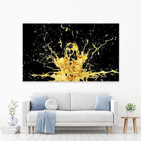 Splashes Canvas Print wall art product Christina Krivonos / Shutterstock