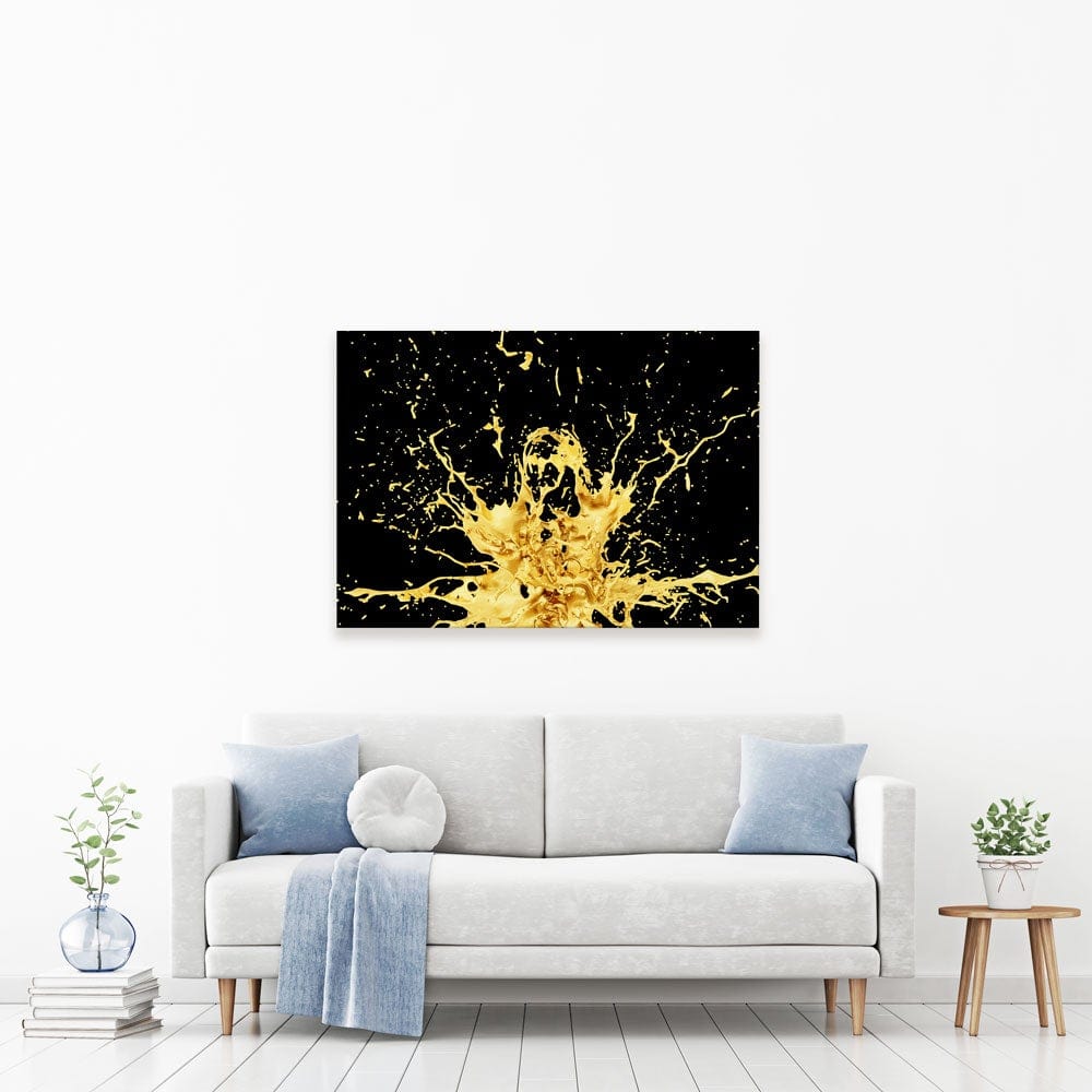 Splashes Canvas Print wall art product Christina Krivonos / Shutterstock