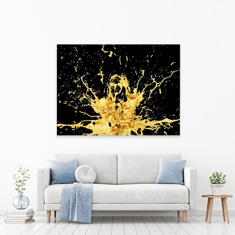 Splashes Canvas Print wall art product Christina Krivonos / Shutterstock