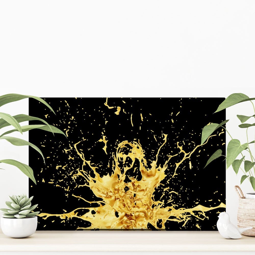 Splashes Canvas Print wall art product Christina Krivonos / Shutterstock