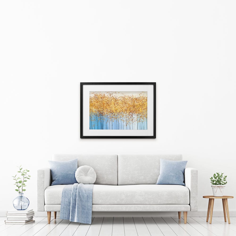 Sprinkled Trees Framed Art Print wall art product Girls and Dreams / Shutterstock