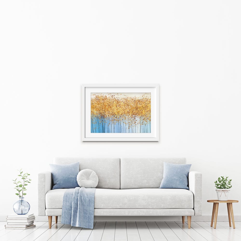 Sprinkled Trees Framed Art Print wall art product Girls and Dreams / Shutterstock