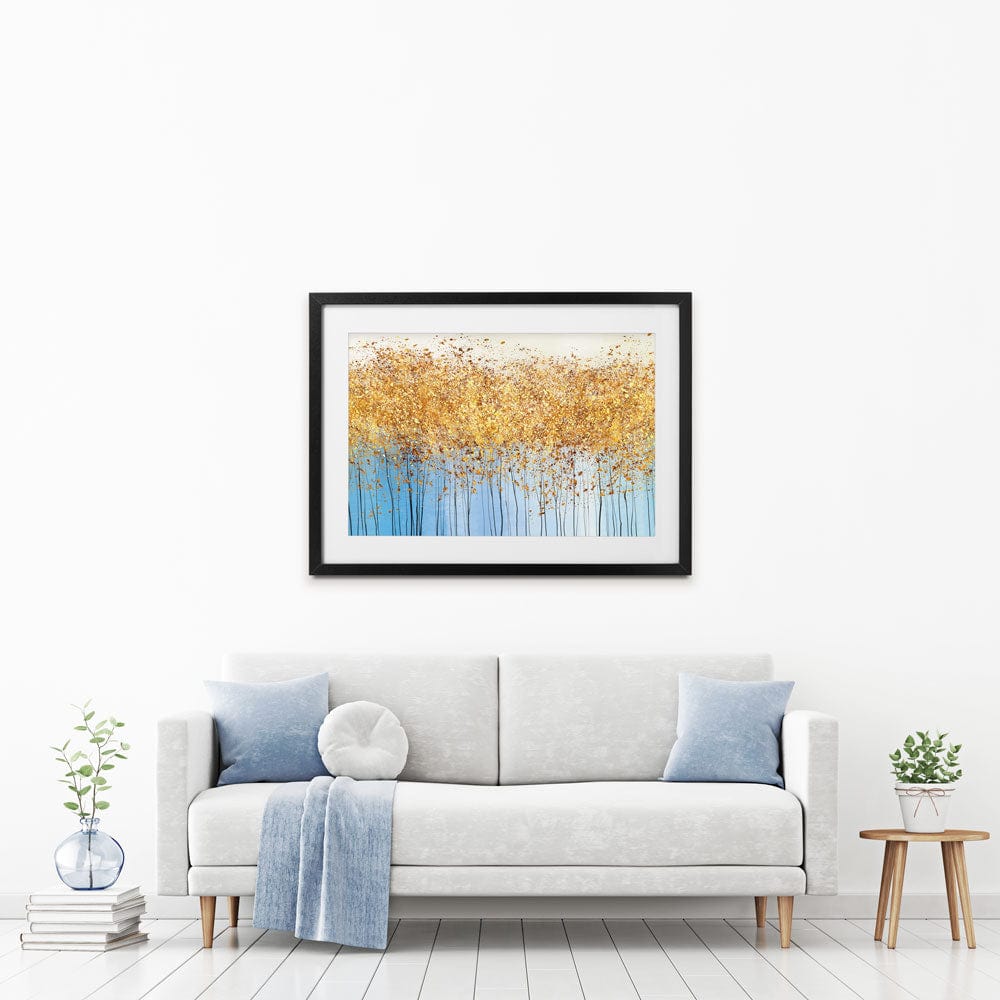 Sprinkled Trees Framed Art Print wall art product Girls and Dreams / Shutterstock