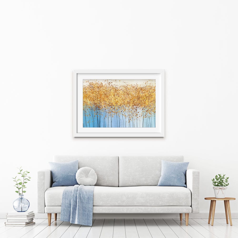 Sprinkled Trees Framed Art Print wall art product Girls and Dreams / Shutterstock