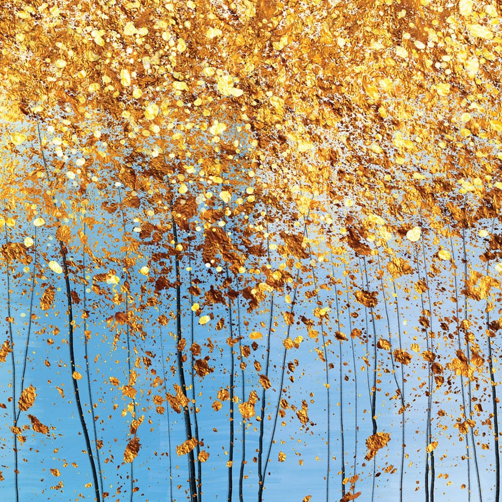 Sprinkled Trees Framed Art Print wall art product Girls and Dreams / Shutterstock
