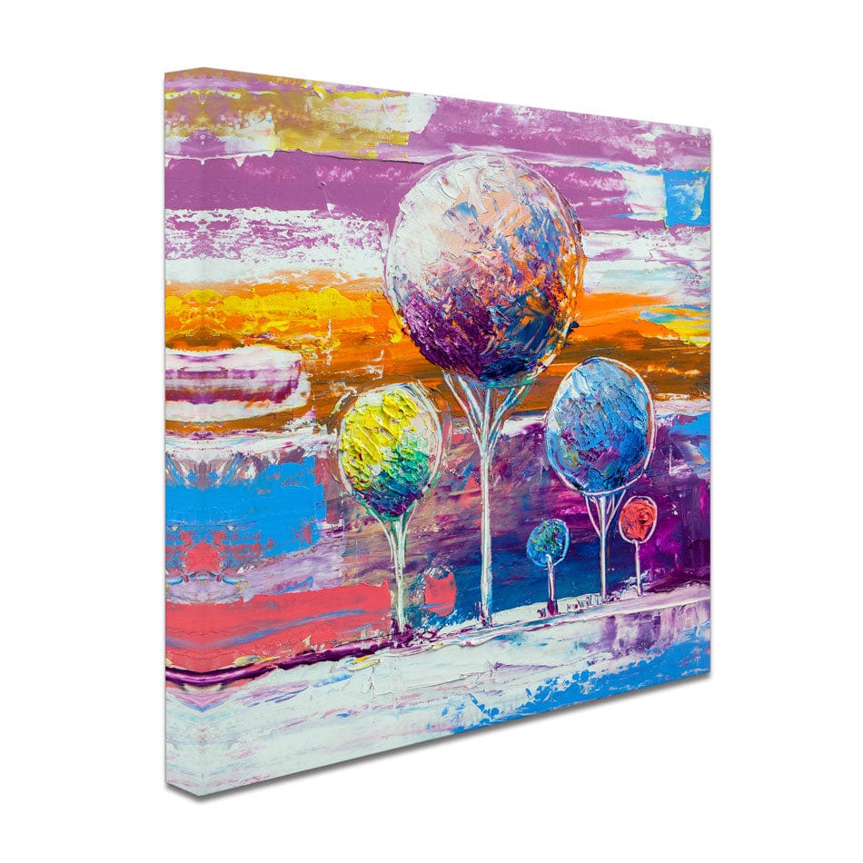 Square Trees Canvas Print wall art product S-BELOV / Shutterstock