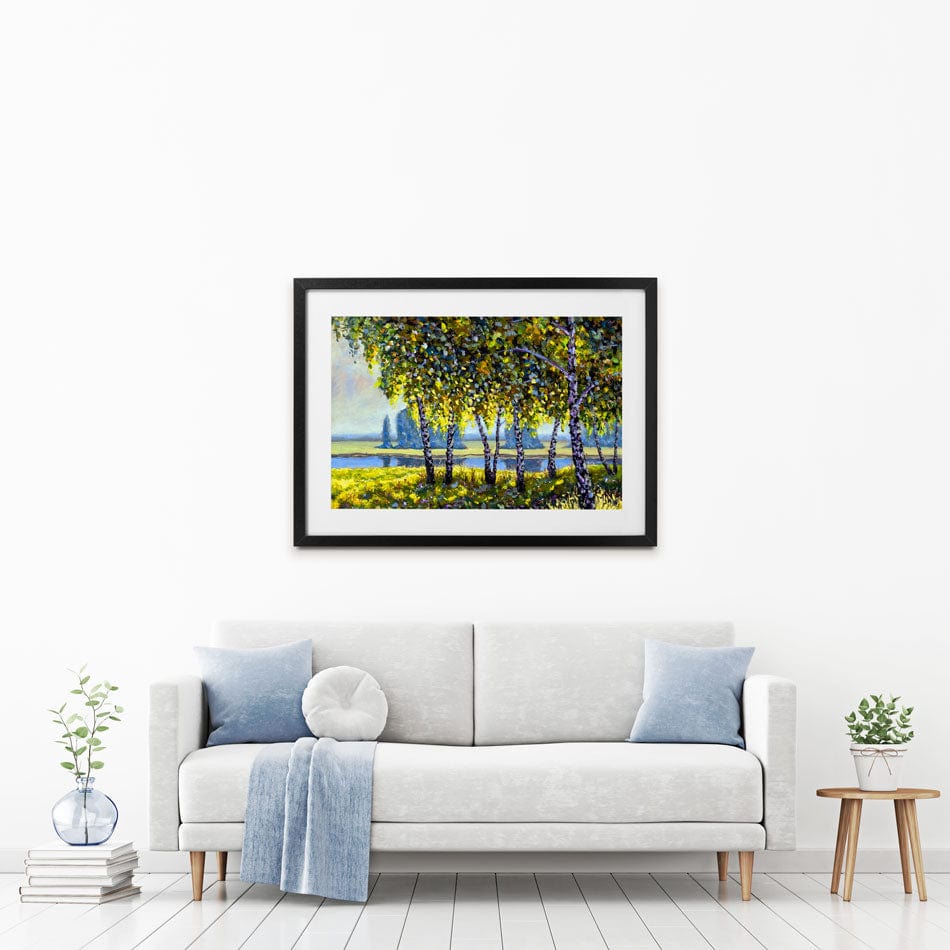 Sunny Rural Landscape Framed Art Print wall art product Valery Rybakow / Shutterstock