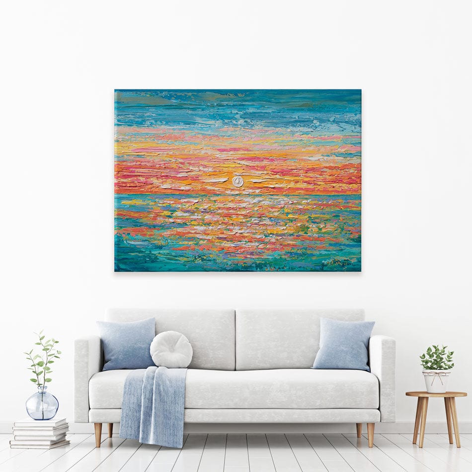 Sunset 3 Canvas Print wall art product Olga Tkachyk