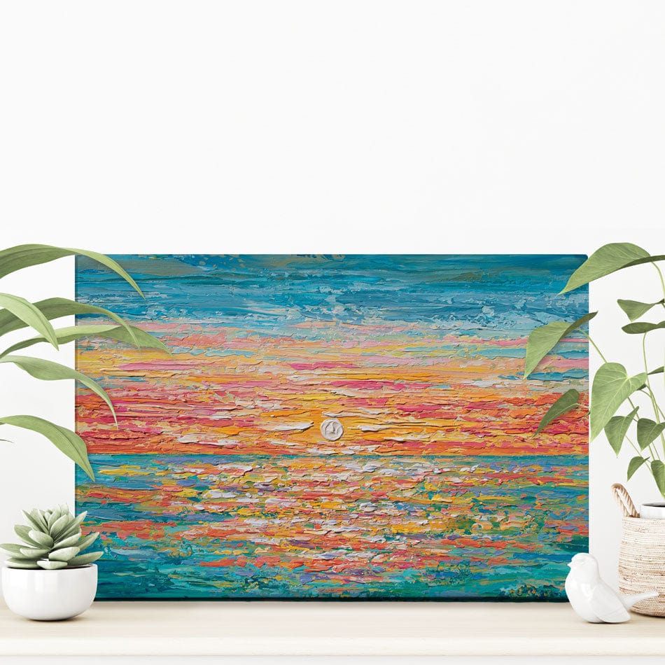 Sunset 3 Canvas Print wall art product Olga Tkachyk