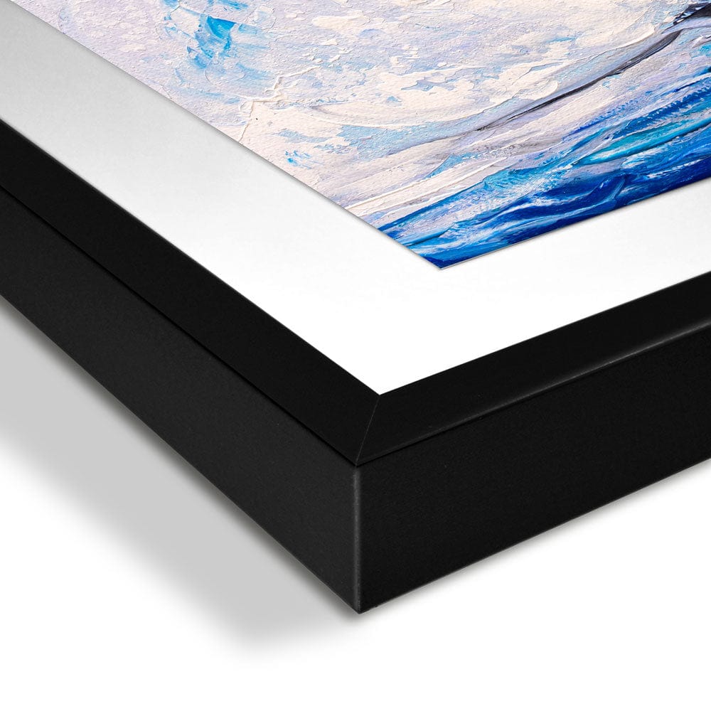 Surfing The Big Wave Framed Art Print wall art product CYC / Shutterstock