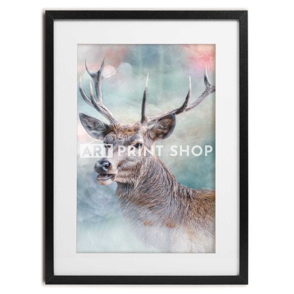 Surreal Stag Framed Art Print wall art product jack53 / Shutterstock