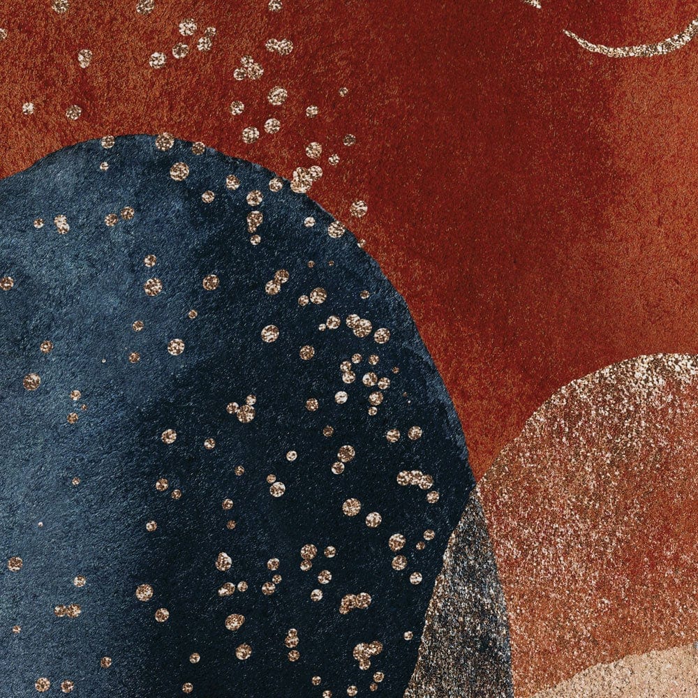 Terracotta Abstract Trio Canvas Print wall art product VerisStudio / Shutterstock