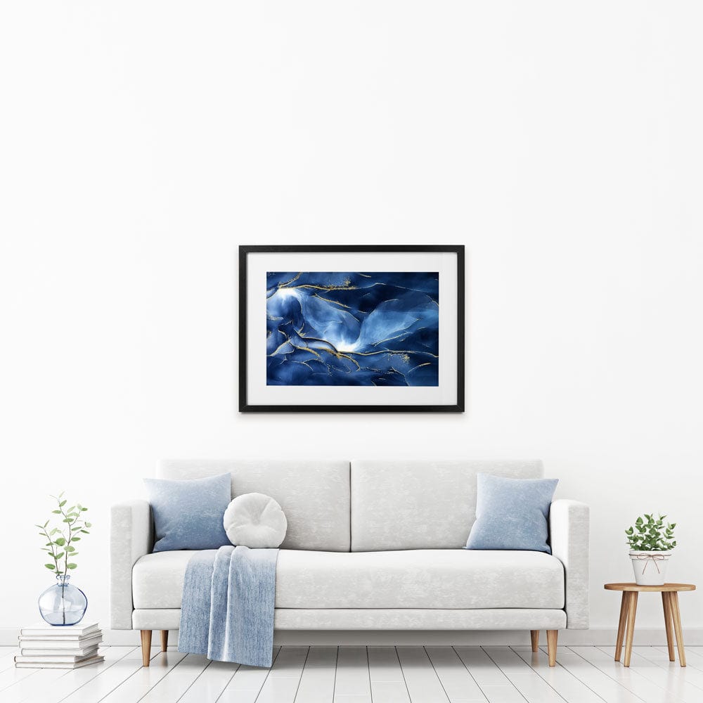 Totally Blue Framed Art Print wall art product Tim Kats / Shutterstock
