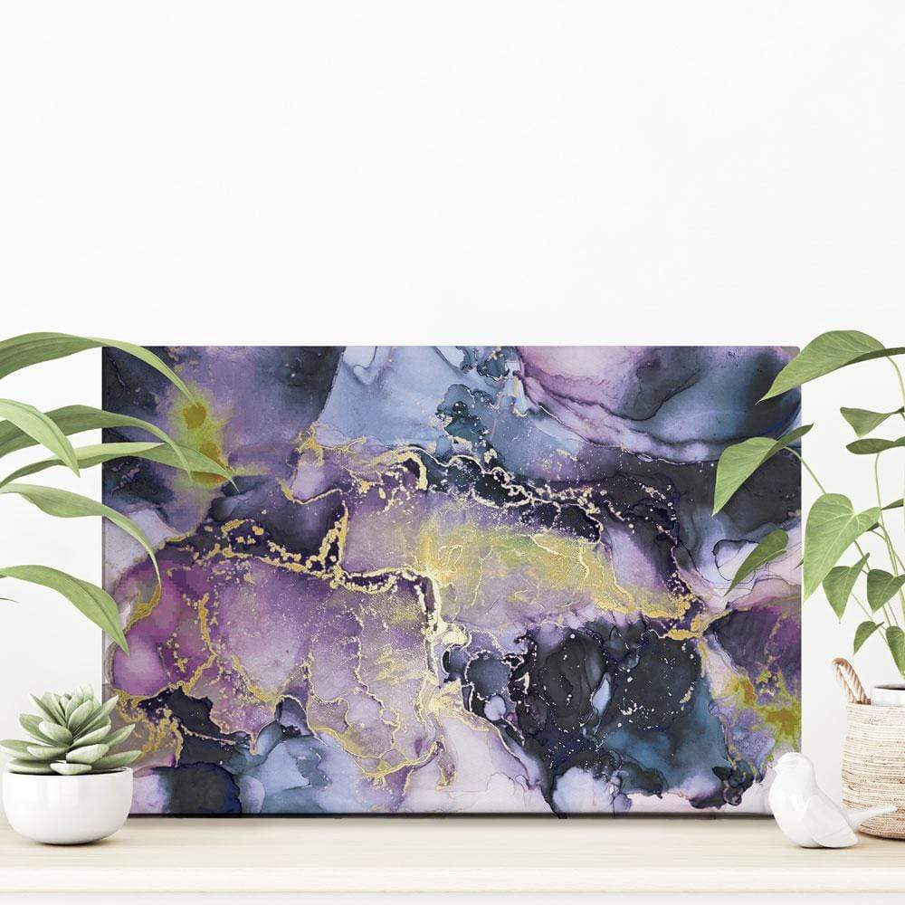 Watercolour Blend Marble Canvas Print wall art product Seamless Watercolor / Shutterstock