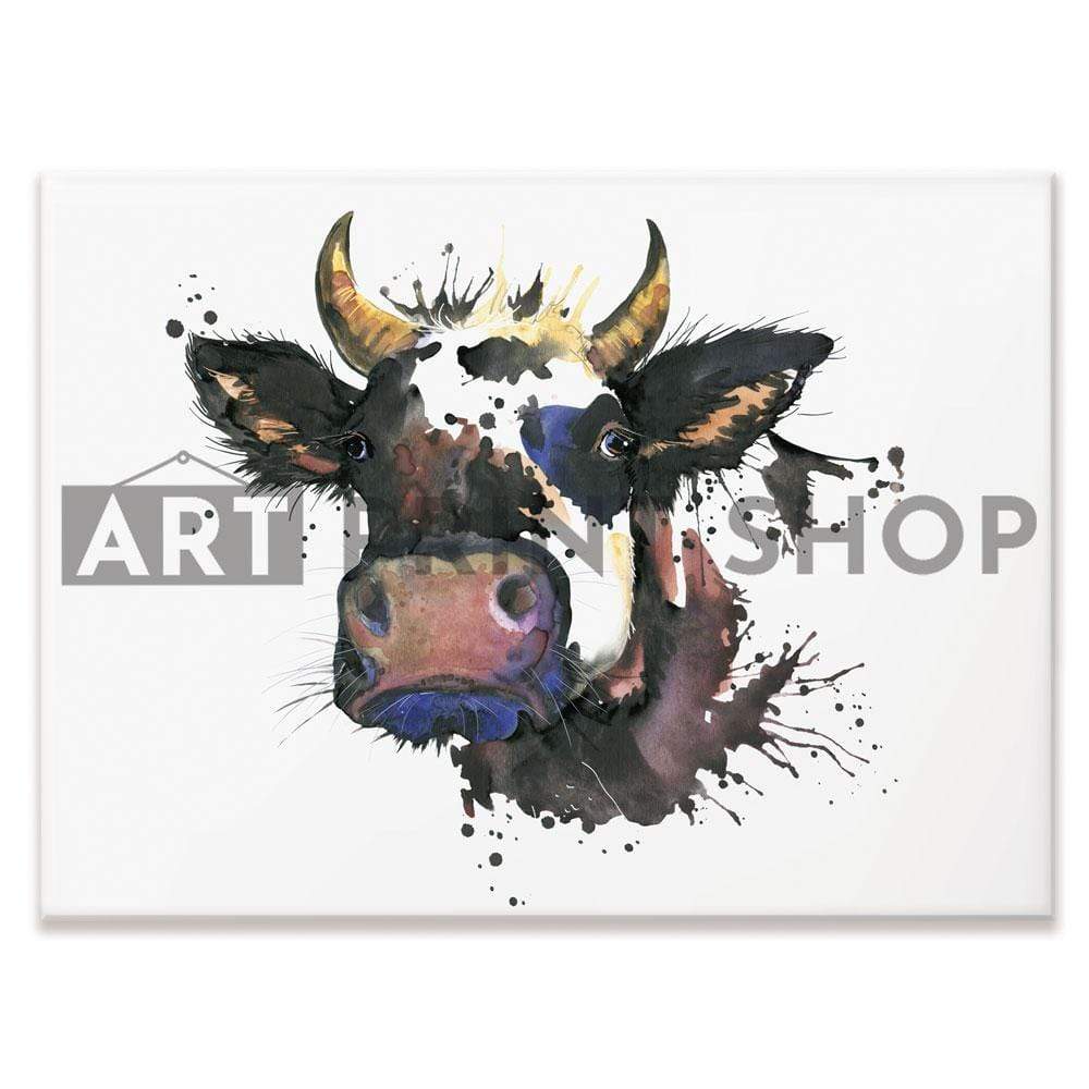 Watercolour Cow Canvas Print wall art product Faenkova Elena / Shutterstock