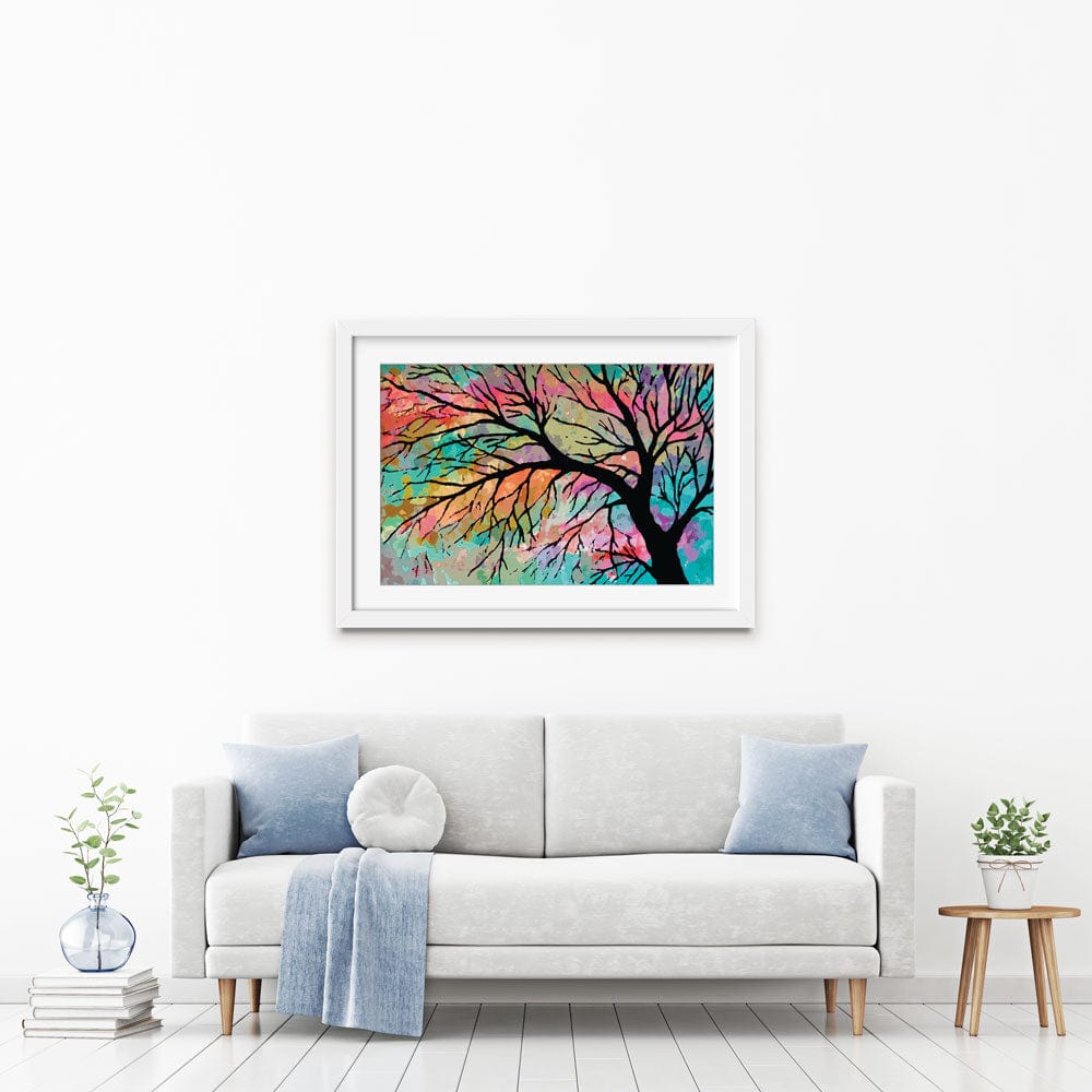 Watercolour Tree Framed Art Print wall art product Viktor Il'yin / Shutterstock