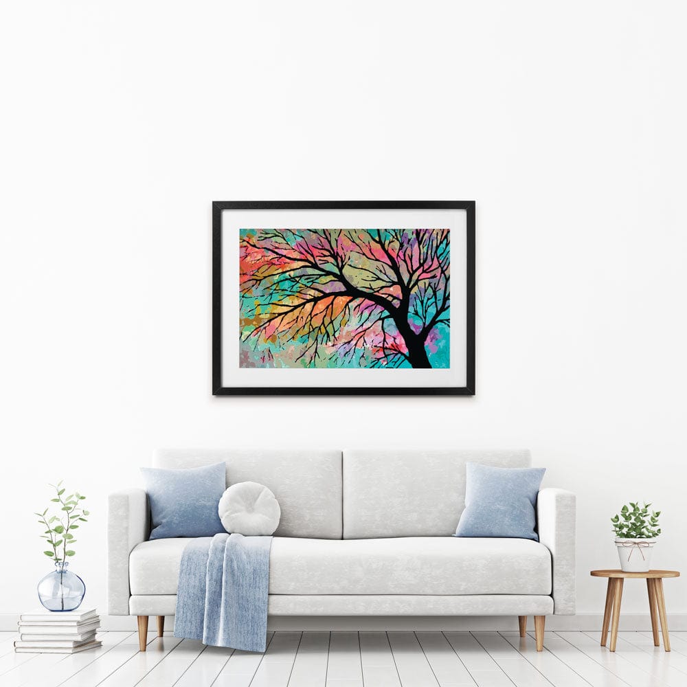 Watercolour Tree Framed Art Print wall art product Viktor Il'yin / Shutterstock