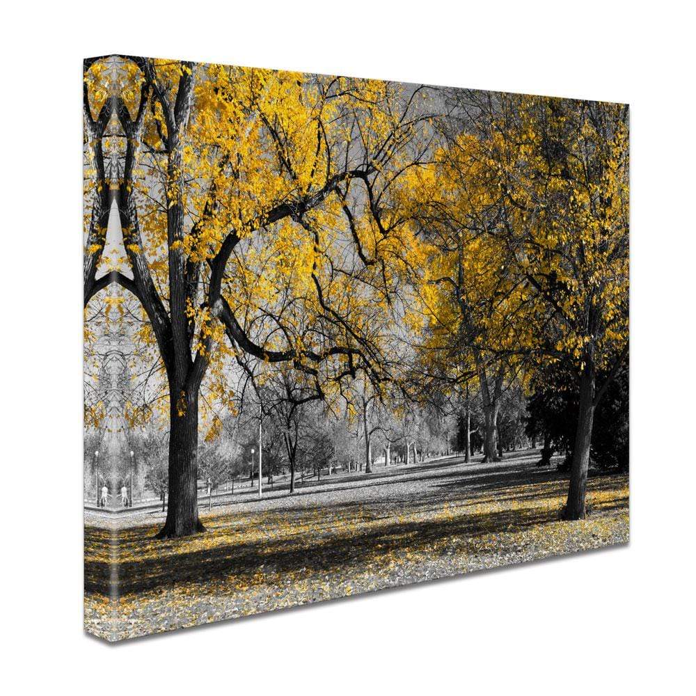 Yellow Blossom Trees Canvas Print wall art product Ryan DeBerardinis / Shutterstock