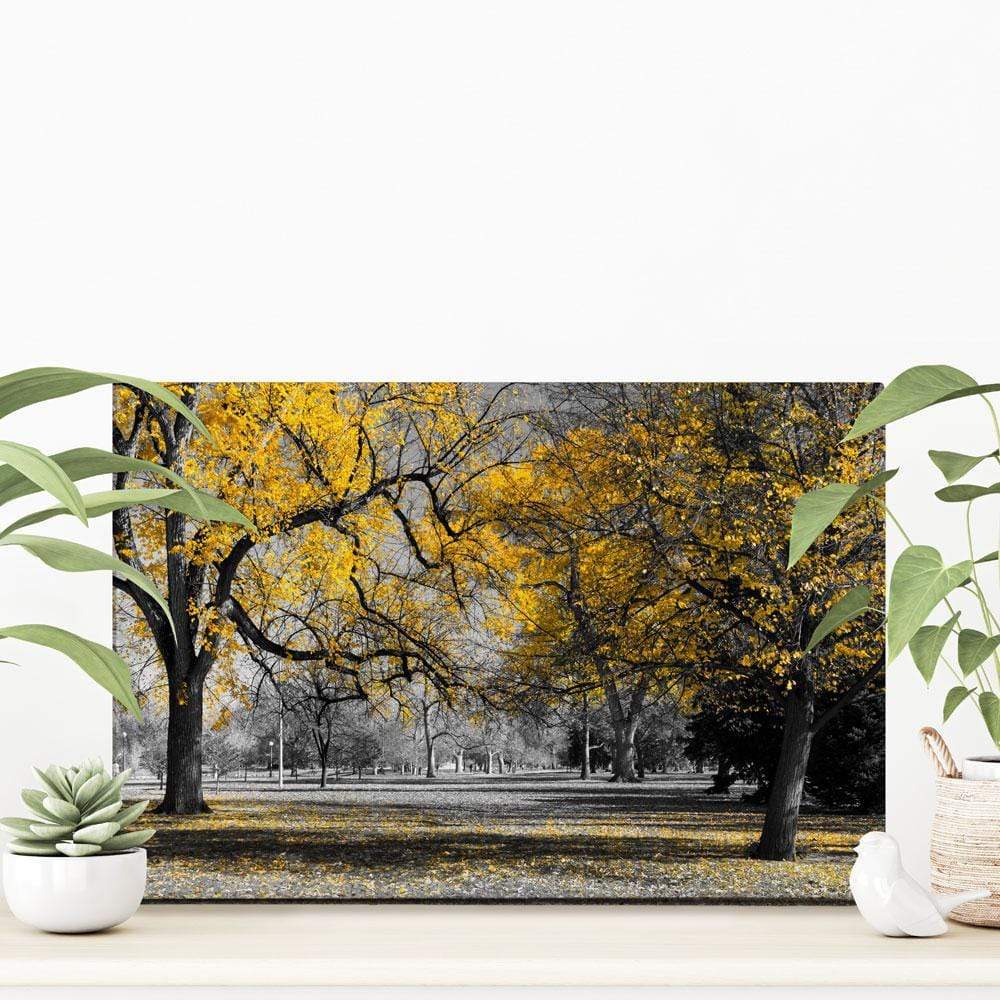 Yellow Blossom Trees Canvas Print wall art product Ryan DeBerardinis / Shutterstock