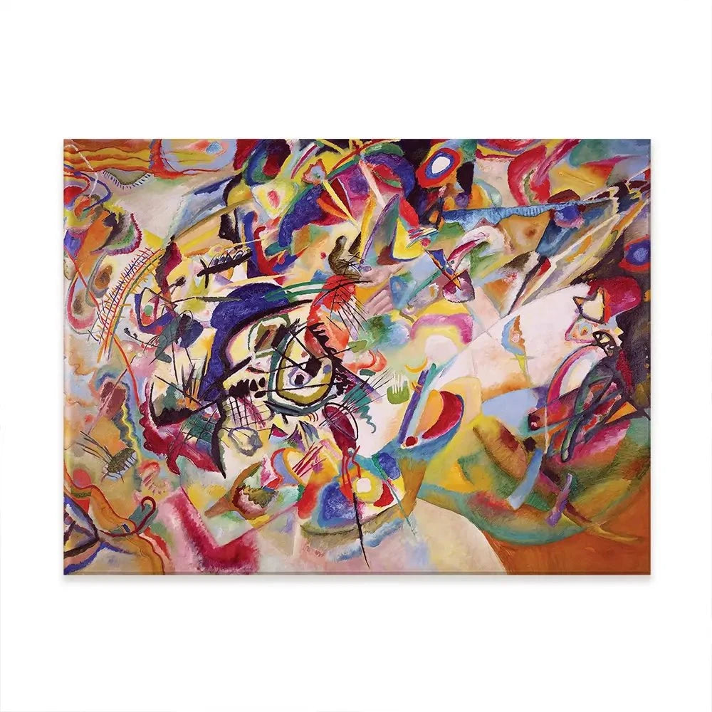 Composition 7 Canvas Print