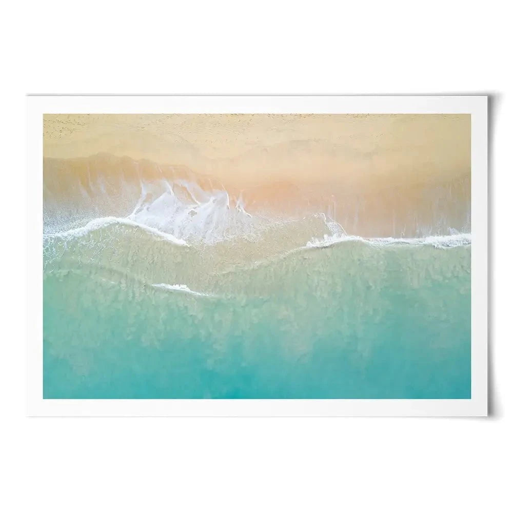 Aerial Wave Art Print
