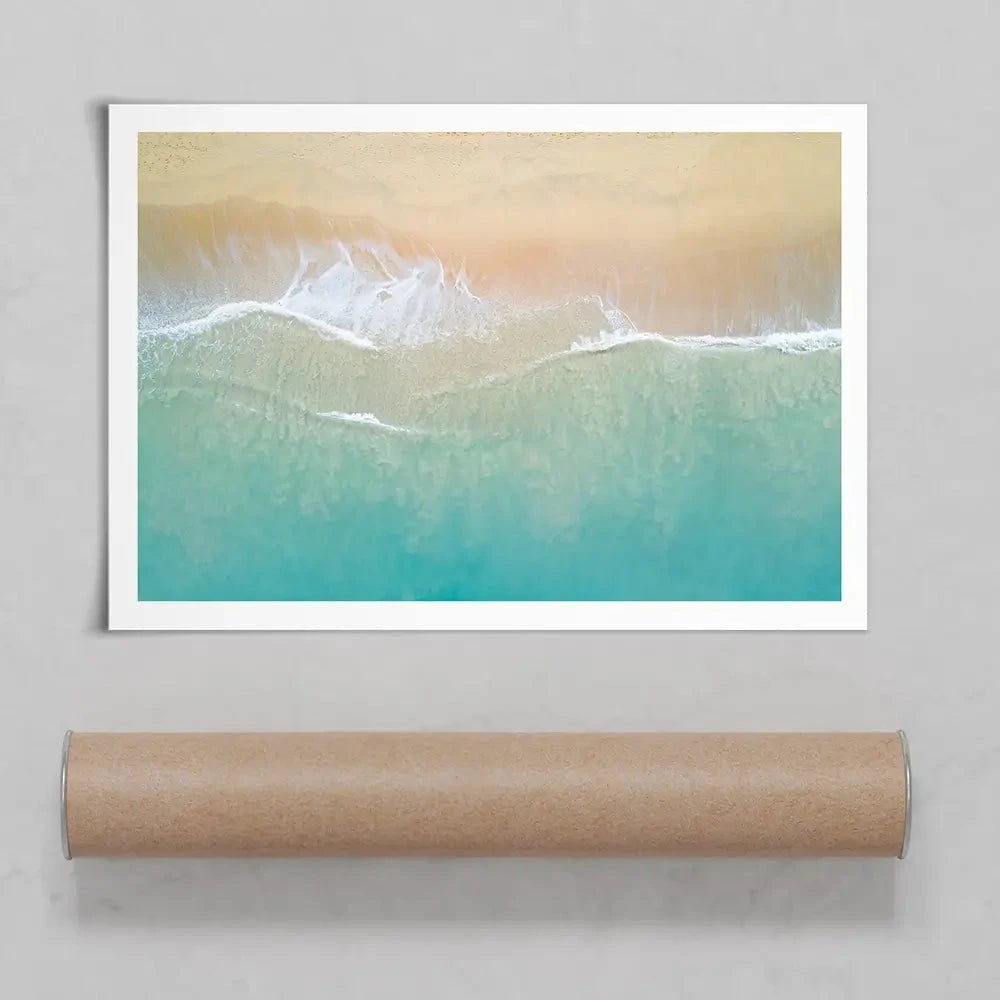 Aerial Wave Art Print