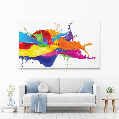 A Splash Of Colour Canvas Print