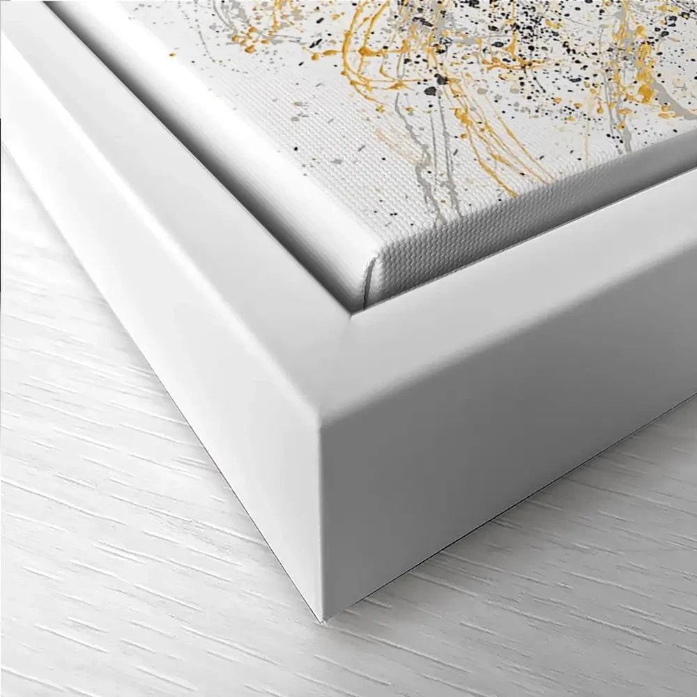 Golden Onyx Tree Trio Canvas Print