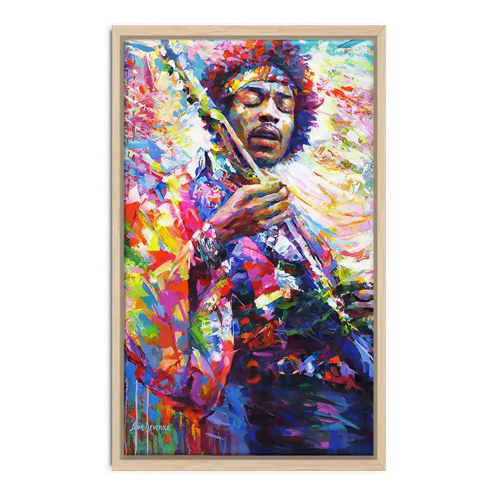 Jimi Hendrix Oversized Canvas Print