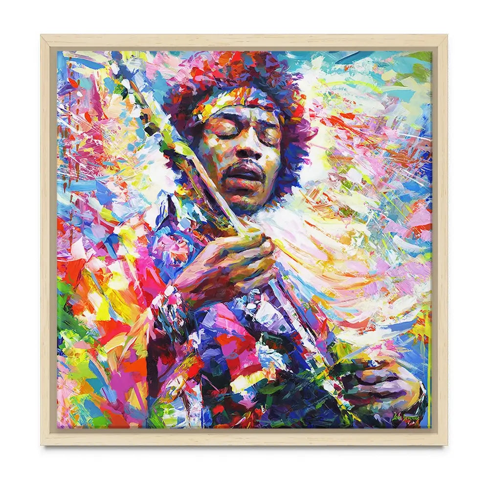 Jimi Hendrix Oversized Canvas Print