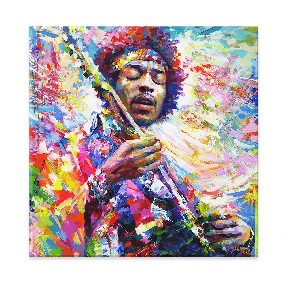 Jimi Hendrix Oversized Canvas Print