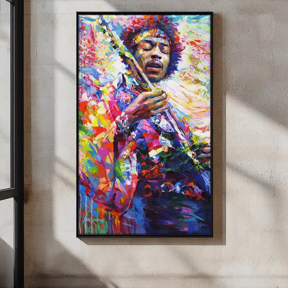 Jimi Hendrix Oversized Canvas Print