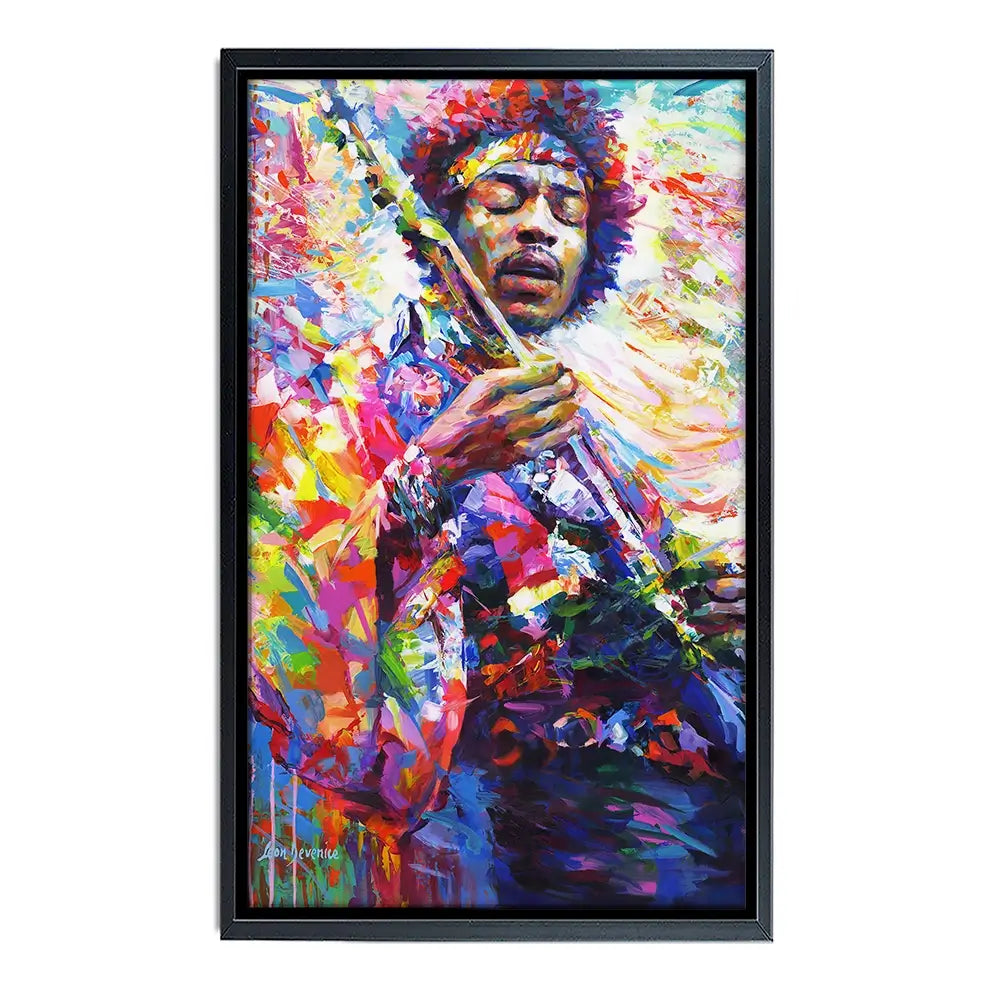 Jimi Hendrix Oversized Canvas Print
