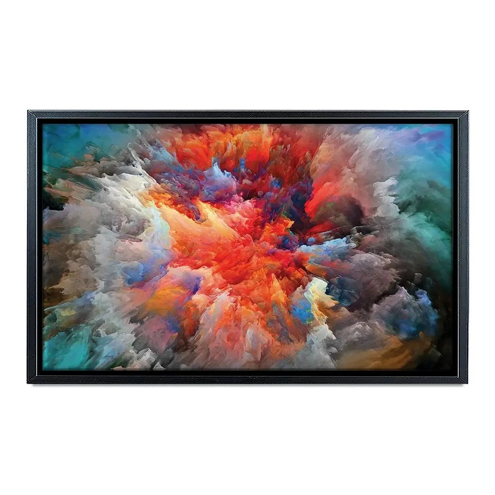 Colourful Explosion Canvas Print