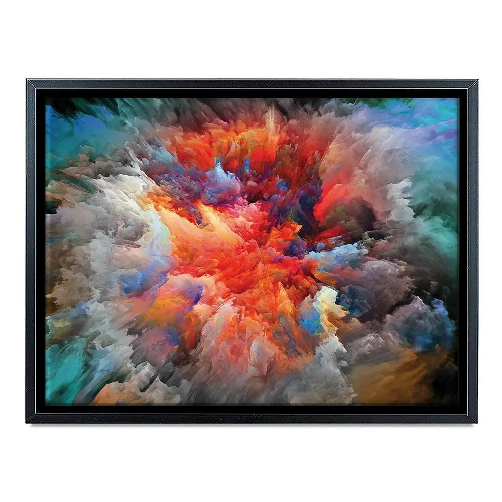 Colourful Explosion Canvas Print